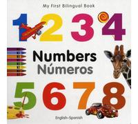 Milet Publishing My First Bilingual Book - Numbers (English-Spanish) Board Book Milet Publishing Multicolor
