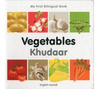 Milet Publishing My First Bilingual Book - Vegetables (English-Somali) Board Book Milet Publishing Multicolor