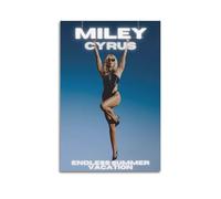 Miley Cyrus Posters Aesthetic Vintage Wall Art Canvas Poster Decorative Painting Living Room Bed Room Decor 12x18inch(30x45cm) Unframe-style