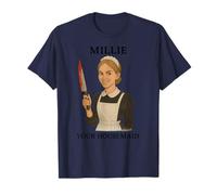 Miley The Housemaid - Cute Anime Maid Retro Design T-Shirt