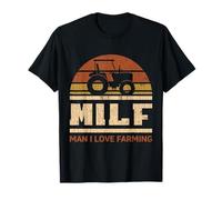 MILF Man I Love Farming Funny Peasant Gift T-Shirt