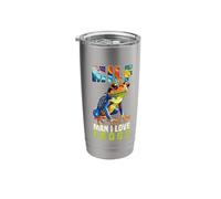 Milf Man I Love Frogs Colored Frog Stainless Steel Insulated Tumbler