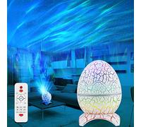 MILFECH LED Starry Sky Projector, Galaxy Projector Light with Bluetooth Speaker, Night Light Polar Light with Remote Control, 19 White Noise, Aurora Effects, Timing and Stars