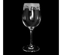 Milford Collection Animo Glass 35cl Wine Glass - Penguin