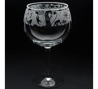 Milford Collection Animo Glass Gin Balloon 70cl - Monkey