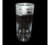 Milford Collection Animo Glass Highball Glass - Bee