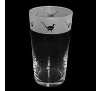Milford Collection Animo Glass Pint Beer Glass - Pheasant