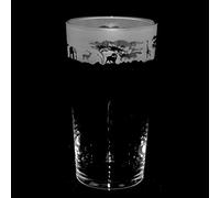 Milford Collection Animo Glass Pint Beer Glass - Safari