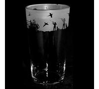 Milford Collection Animo Glass Pint Beer Glass - Shooting