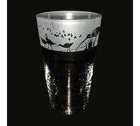 Milford Collection Animo Glass Pint Beer Glass - Wading Birds