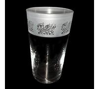 Milford Collection Animo Glass Pint Beer Glass - Welsh Dragon