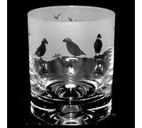 Milford Collection Animo Glass Puffin Whisky Tumbler