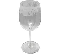Milford Collection Animo Glass Winter Wonderland Wine Glass