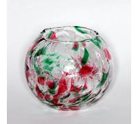 Milford Collection Friendship Nightlight (Opal, Small) - Candle Holder - Nightlight - Tabletop - Glass - White - Everyday Use - Casual Gathering