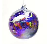 Milford Collection Large Blue Friendship Globe 12 Centimeterv