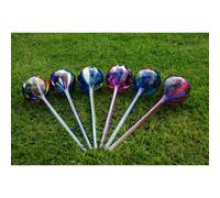 Milford Collection Milford The Hydro Globe Self Watering Glass Bulbs Small - Assorted Colours