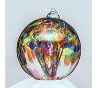 Milford Collection Tree of Life Small Glass Globe - Multicoloured