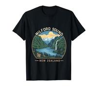 Milford Sound Hiking New Zealand Outfit T-Shirt