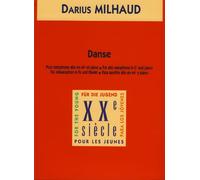 Milhaud: Danse for Alto Saxophone in Eb and Piano (GB6426), Billaudot