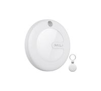 MiLi MiTag Locator Tracker White + Key Ring Case