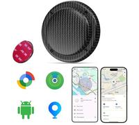 MiLi MiTag with case, 3M Adhesive Sticker Bluetooth Tracker | Works with Apple Find My & Google Find Hub, Stick on Bikes, Scooters, Luggage, Tools, Skis, Snowboards, Travel Gear & More
