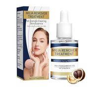 Milia Removal Serum 30ml,Pore Refining Clarifying Drops for Face & Eyes, Gentle Exfoliating Treatment for Dullness