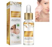 Milia Spot Serum for Face,Milia Treatment under Eye,Eye Serum for Dark Circles and Puffy Eyes,Fat Granule Clearing Skin Serums,Even and Radiant Skin Generic,30ml