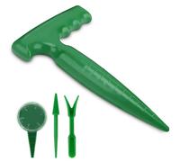 Milifox 4pcs Bulb Planter Tool,Transplanting Widger and Dibber for Planting Seeding Garden Dibber Tool for Vegetable and Flowers
