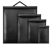 Milifox Faraday Bags,4 Pack Faraday Cage for Cell Phone,Laptop,Tablet,Car Keys,Large EMP Bag,Waterproof and Fireproof EMP Protection