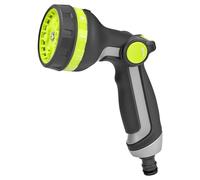 Milifox Hose Pipe Spray Gun,Universal Garden Hose Spray Gun with 10 Adjustable Patterns,Garden Water Sprayer for Garden Watering,Car Wash,Pet Cleaning,and More,Grey