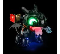 Mililier LED Light Kit for Lego 10375 How to Train Your Dragon - Toothless - Compatible with LEGO 10375 Building Block Model (Blocks Not Included)