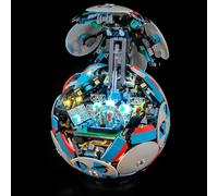 Mililier LED Lighting Set Compatible with 43019 Editions Sets Soccer Ball Set, DIY Light Up Kit for 43019 Building Blocks Model (Building Sets Not Included)