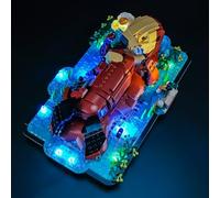 Mililier LED Lighting Set Compatible with Lego 21366 Floating Sea Otters Set, DIY Light Up Kit for Lego 21366 Building Blocks Model (Building Sets Not Included)