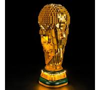 Mililier LED Lighting Set Compatible with Lego 43020 Editions FIFA World Cup Official Trophy Set, DIY Light Up Kit for 43020 Building Blocks Model (Building Sets Not Included)