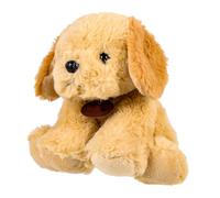Milisten 0.2Kg Adorable Stuffed Puppy for Cute Plush Dog Doll Birthday Home Decor Soft and Cuddly Material