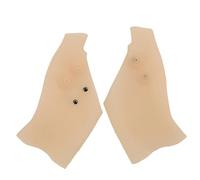 Milisten 1 Pair Gel Wrist Thumb Support Braces Waterproof Elastic Silicon Wrist Hand Thumb Gloves for Tenosynovitis Typing Pain Relief
