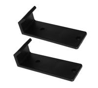 Milisten 1 Pair Heavy Duty Plastic Barbell Rack Hooks Squat Rack Accessories for Storage of Resistance Bands Durable Gym Equipment Hangers Easy Installation Versatile Use