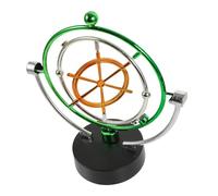 Milisten 1 PC Perpetual Motion Instrument Magnetic Tellurian Desktop Adornment Battery Powered Kinetic Art Craft for Science Lovers Physics Demonstrations