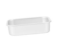Milisten 1 Pc Stainless Steel Griddle Loaf Bakeware Loaf Pans for Baking Bread Rectangular Bakeware Spring Stencils Toast Mold Square Griddle Jelly Mold Baking Pan Bakeware Tool Cake Mini
