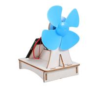 Milisten 1 Set DIY Solar Fan Model Kit Educational Science Craft Project for Manual Assembly Fan Explore Solar Energy Fun Learning for Stem Experiments