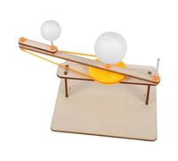 Milisten 1 Set DIY Solar System Model Kit of Astronomy Teaching Aid for Science Learning Sun Earth Moon Demonstration Encourages Creativity Hands Learning