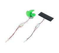 Milisten 1 Set Educational Wind Power Solar Generator DIY Science Experiment Kit for Fun Physics Projects for Classroom Home Exploration