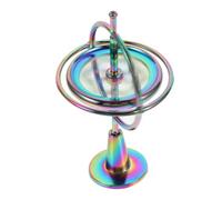 Milisten 1 set Fingertip Gyroscope Gravity Stress Relief for Decompression Plaything Material Fun for Family and Parties Multiple Ways to Play