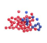 Milisten 1 Set Funny Lottery Balls Numbered Raffle Drawing Balls for Parties Home Games and Events Plastic Design for Enjoyable Game Experience