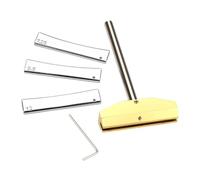 Milisten 1 Set Guitar Fret Repair Tool of Fret Press Caul for Easy Installation Durable Luthier Tools for Guitar Maintenance Includes Radius Inserts