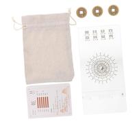 Milisten 1 Set I Ching Oracle Cards for Beginners Complete Hexagrams Divination Cards Set with Unique Design Practical Craftsmanship for Collecting and Decor