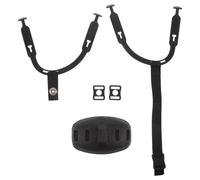 Milisten 1 Set Ice Hockey Helmet Chin Strap Single Snap Detachable Sports Strap Replacement Ear Loops adjustable buckle Accessory Repair Kit