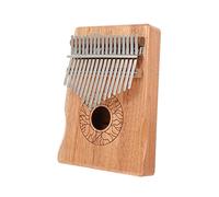 Milisten 1 Set Kalimba for Beginners Key Portable Thumb Piano Wood Color Design Easy to Play for Beginners Durable Musical Instrument for Music Lovers