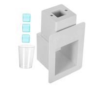 Milisten 1 Set Kitchen Ice Maker Realistic Pretend Play Appliance with Faux Ice Cubes Interactive Kitchen for Bonding Moments Enhances Creativity and Family Engagement