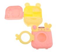 Milisten 1 Set Miniature Washer Dryer for Realistic Dollhouse Accessories Portable Washing Machine Dryer Models Enhance Pretend Play and Creativity for Childrens Playtime